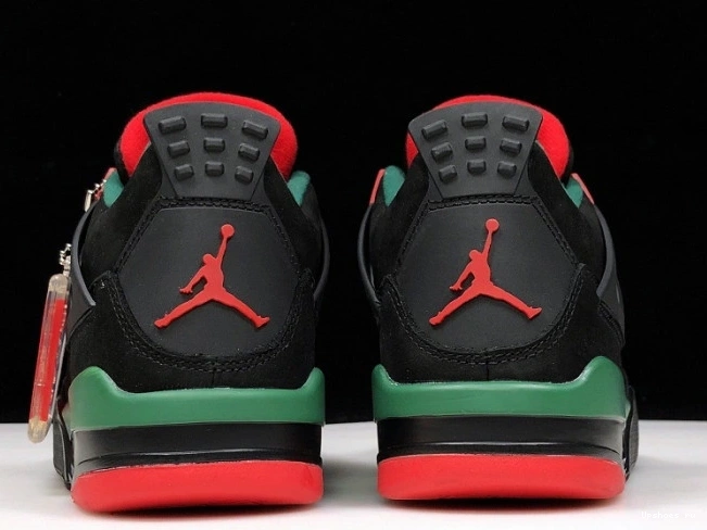 Jordan Red 4 Air Black NRG AQ3816-063 Gorge Green-Varsity 1117